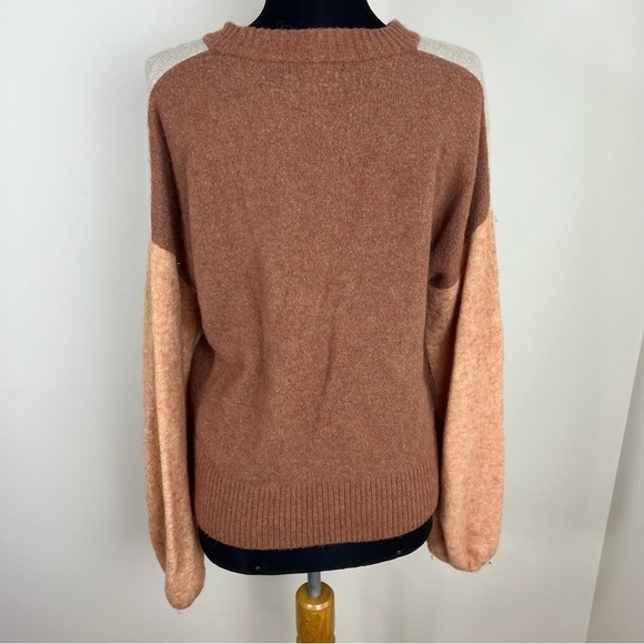 Madewell Colorblock Payton Pullover Sweater in Coziest Yarn - Picture 7 of 9